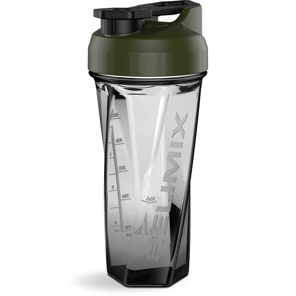 Helimix 2.0 Vortex Blender Shaker Bottle 828 ml - No Blending Ball or Whisk - USA Made - Portable Pre Workout Whey Protein Drink Cup - Mixes Cocktails Smoothies Shakes - Top Rack Safe