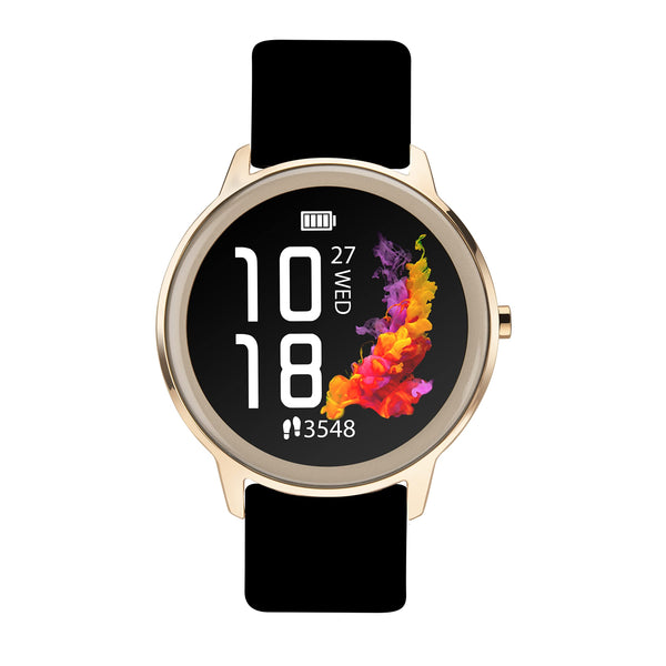 Sekonda Flex Womens Smart Watch with Heart Rate and Sleep Monitor, Daily Activity, Sports, Music, Weather and Message Functions with Silicone Strap, 42 mm