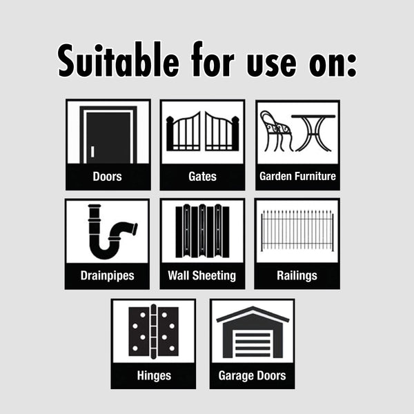 Nitromors Anti-Rust Metal Primer Fast Drying Rust Resistant for Water & Oil Based Topcoats, Red Oxide, 250 ml