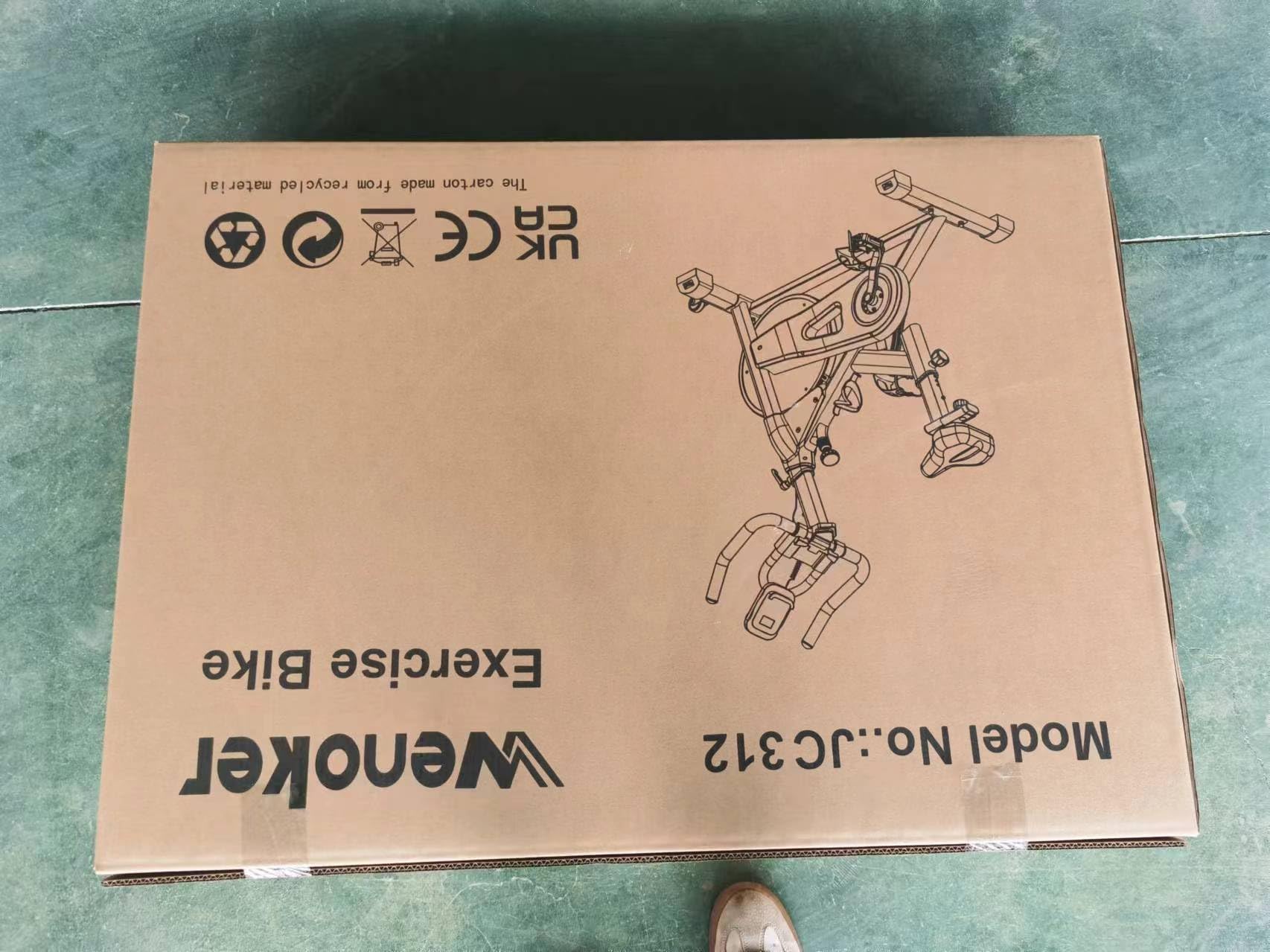 Exercise Bike Magnetic Resistance, Wenoker Spin Bike for Home Gym Use Equipment, Indoor Cycling Fitness Stationary Bike with LCD Display&Tablet Holder Cardio Training Machine