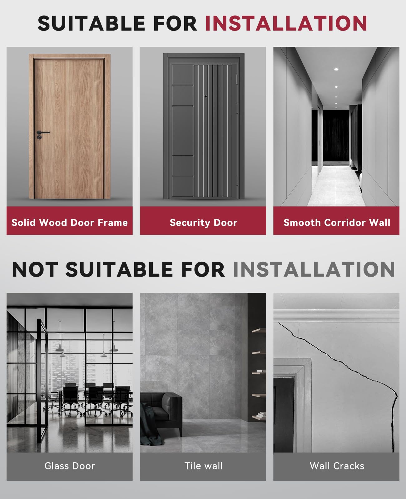 HAPBEAR Pull Up Bar for Doorway, Strength Training Chin up Bar without Screws, Pullup Bar with Non-slip, Doorway Pull Up Bar for Home Gym Upper Body Workout