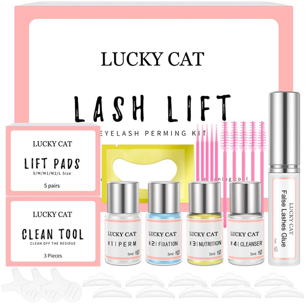 2025 Updated Lash Lift Kit Eyelash Perm Kit,Professional lash perm kit,Lash Extensions,Lash Curling,Semi-Permanent Curling Perming Wave Suitable For