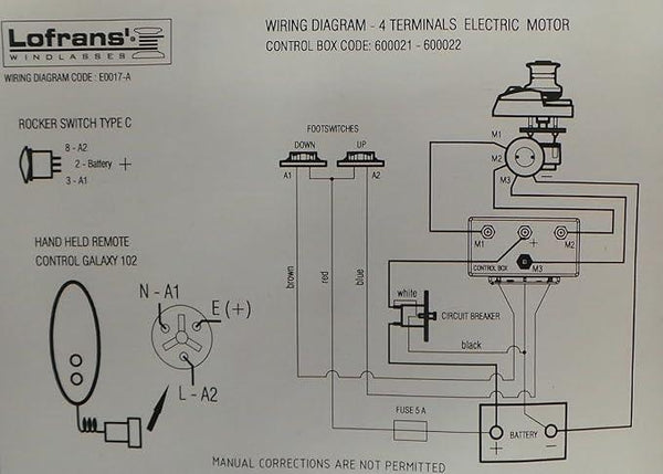 CONTROL BOX 12V Marine Control Box 1.0–1.7kW | 4Boats
