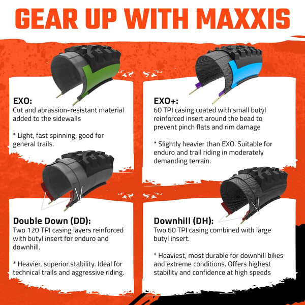 Maxxis Minion DHR II 27.5x2.40WT MT EXO/TR