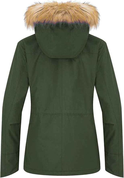Womens Ski Jacket Waterproof Snowboarding Winter Coat Army Green XL Wantdo