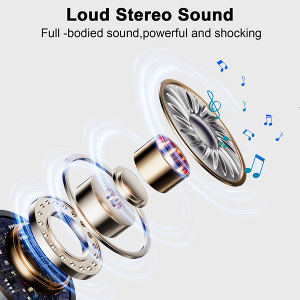 Phone Stand with Bluetooth Speaker with Sensing Playback, Foldable Phone Charger Stand with Wireless Speaker, Birthday Gifts for Men,Gadgets for Men, Sensing and Bluetooth Mode