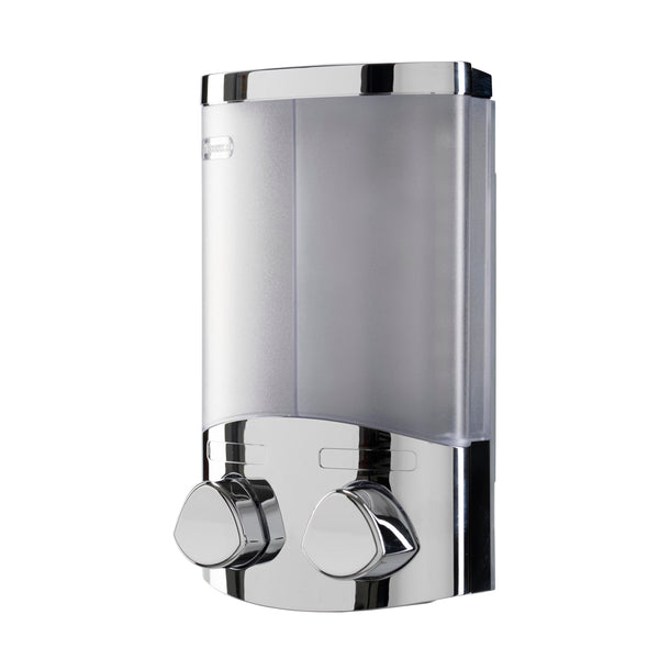 Croydex Wall Mounted Soap Dispenser - Eliminates Shower Clutter, Easy to Refill and Has a Pre-Measured Pump for Your Shower Gel, Shampoo and