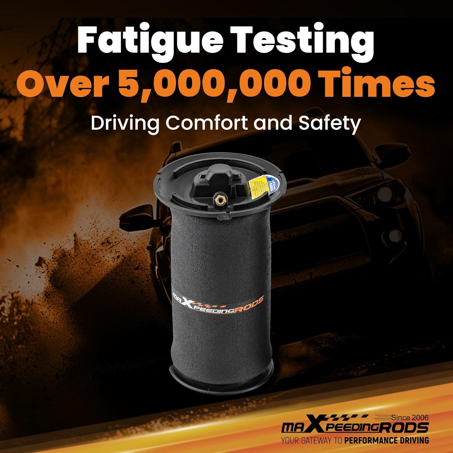 maXpeedingrods Pair Rear Air Suspension Spring Bags for BMW 5 Series E60 E61 37126765602 37126765603