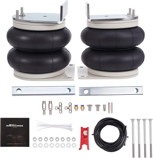 maXpeedingrods Air Suspension Kit for Vauxhall Movano 2010-2020 FWD, for Renault Master 2010-2020 FWD. 2 x Air Spring + 2 Mounting Bracket +Airline + Mounting Bolts and Air fittings, 4000kg
