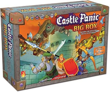 Fireside Games | Castle Panic: Big Box 2nd Edition | Board Game | Ages 8+ | 1-6 Players | 60+ Minutes Playing Time
