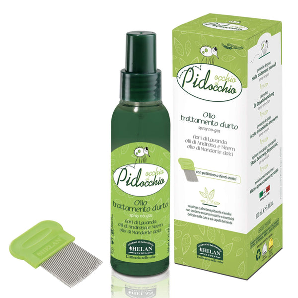 Helan Occhio al Pidocchio Non-Gas Lice Removal Oil Shock Treatment Spray