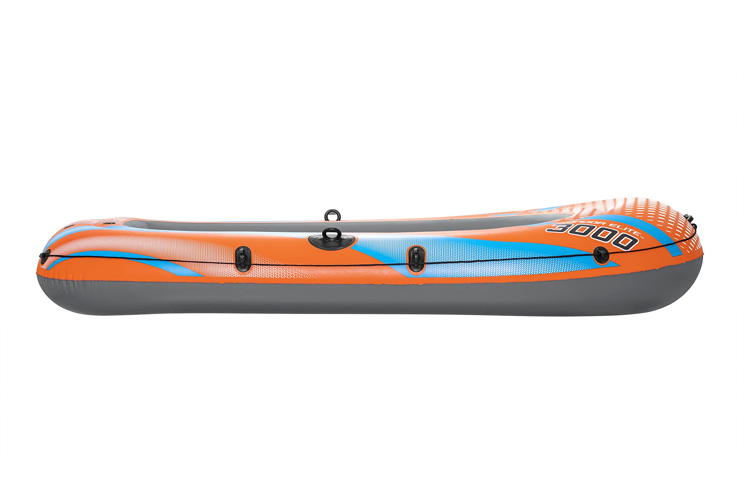 Bestway Inflatable Boat, Kondor Elite 2000, One-man Raft Heavy Duty Handles, Interlocking Valves, Multiple Sizes