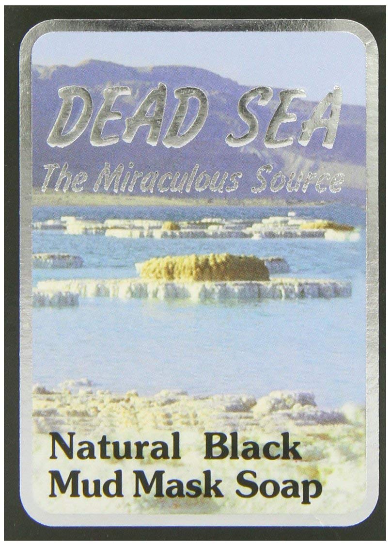 Malki Dead Sea Black Mud Soap 90g x 6 Packs