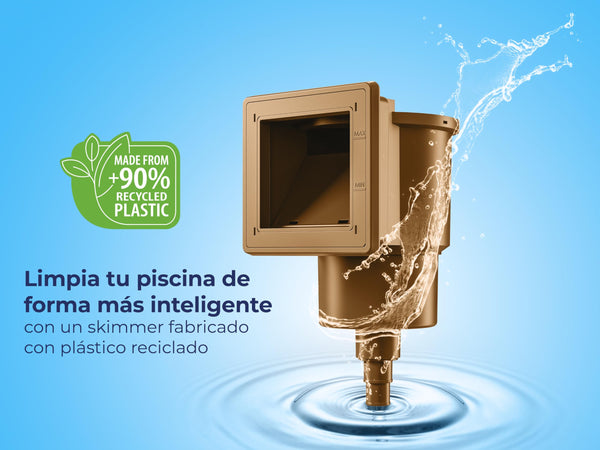 GRE POOL Skimmer Cone Head 3/4 "x 14.1 cm, Brown