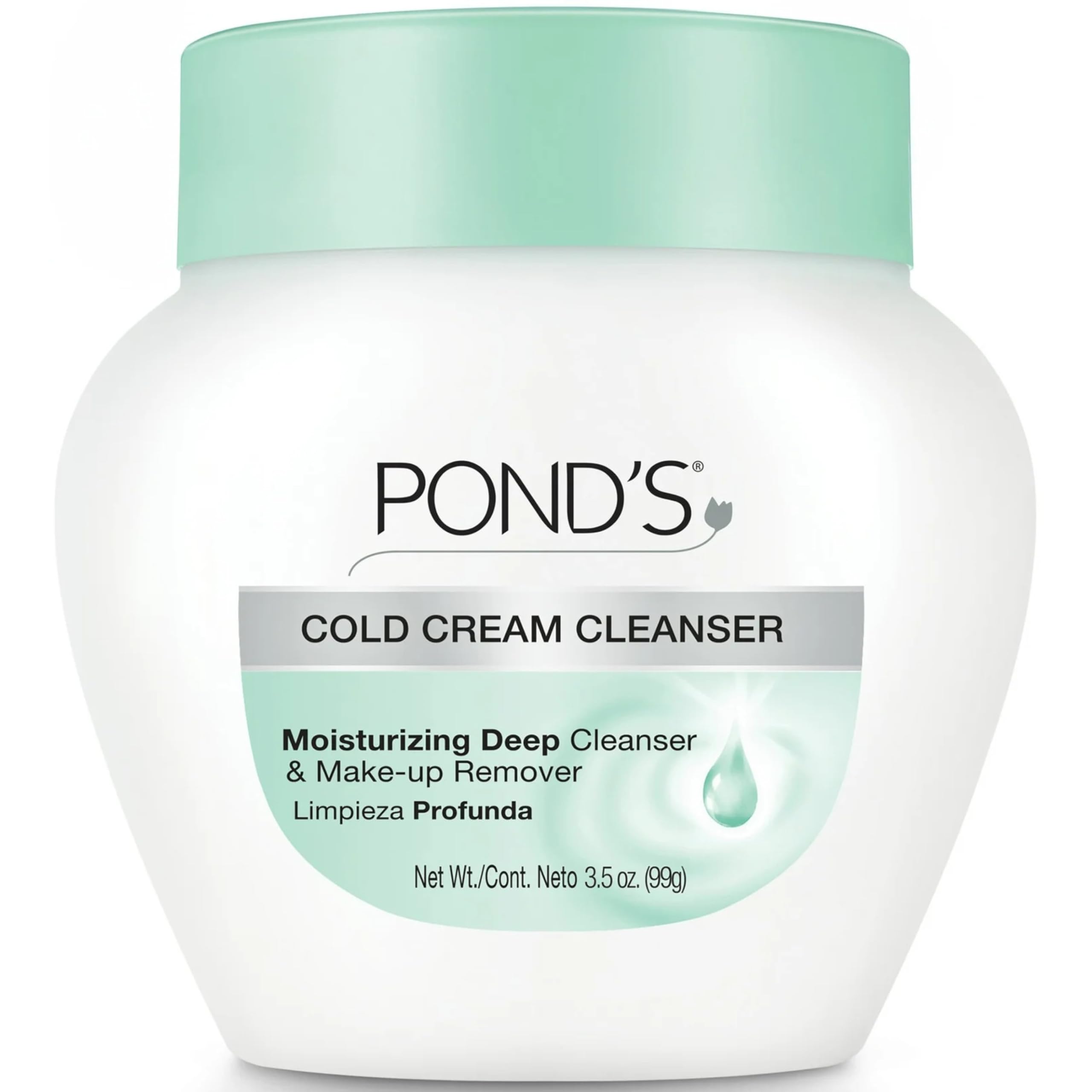 Pond's Cold Cream Cleanser | Pack of 2 (99g/3.5oz) | Moisturising, Deep Cleansing, Make-up Removing Cream