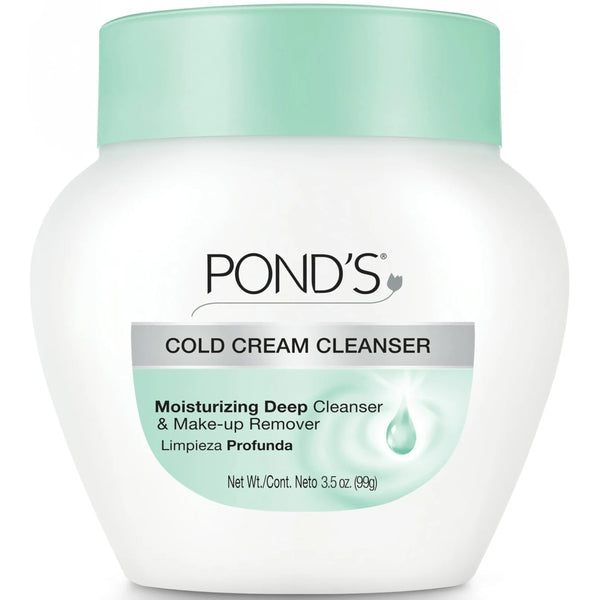 Pond's Cold Cream Cleanser | Pack of 2 (99g/3.5oz) | Moisturising, Deep Cleansing, Make-up Removing Cream