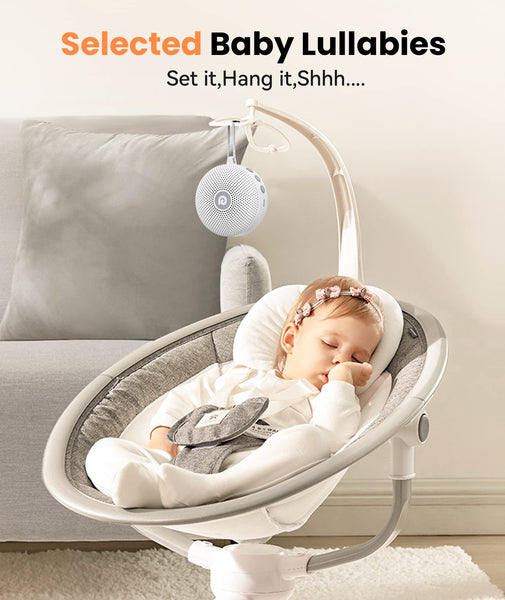 Dreamegg White Noise Machine, Portable Sound Machine Baby Features Powerful Battery, D11Max Sleep Aid Sound Machine for Baby Adults 21 Soothing Sounds for Sleeping Nursery Travel Gift USB Rechargeable