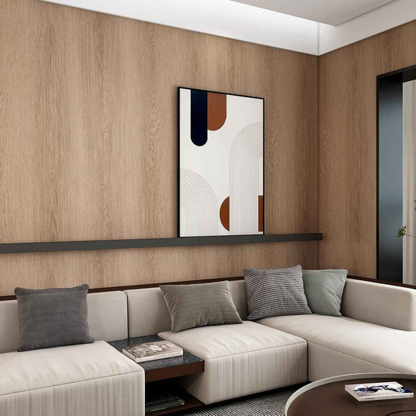 Wood Effect Wallpaper Self Adhesive Vinyl Matte Waterproof 31.5x157in TOTIO