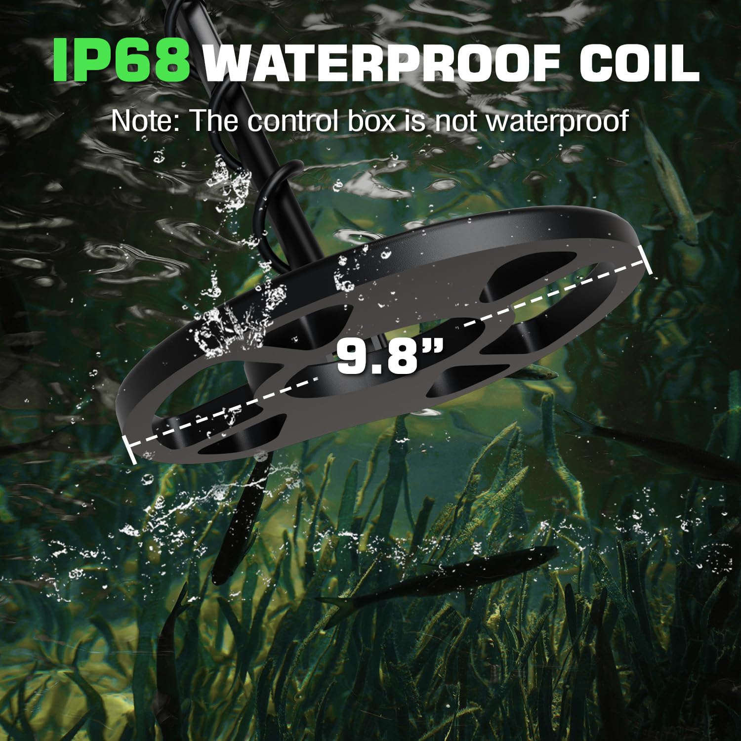 DR.ÖTEK Metal Detector for Adults & Kids, Upgraded Waterproof Gold Detector with Pinpoint & Terrain Modes, One-Click Quick Matching, 6 Modes, Higher Accuracy, Lightweight & Easy to Use