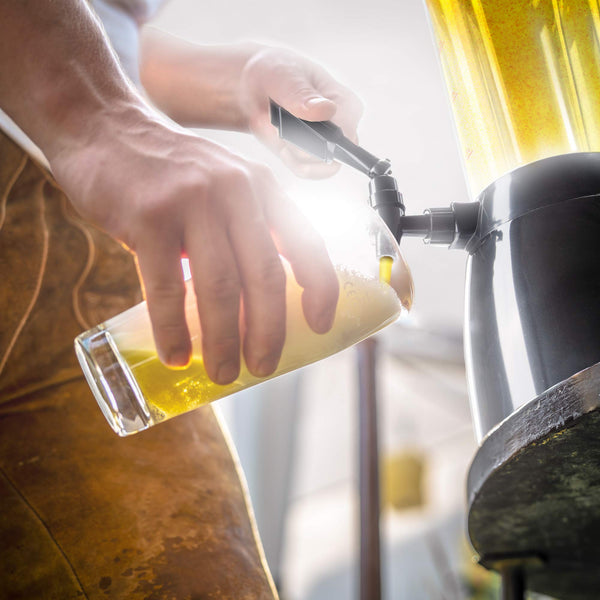 Beer-Tower XXL Drinks & Beverage Dispenser with Tap 4.0 litres with Ice Cooler - Beer Column from Bavaria