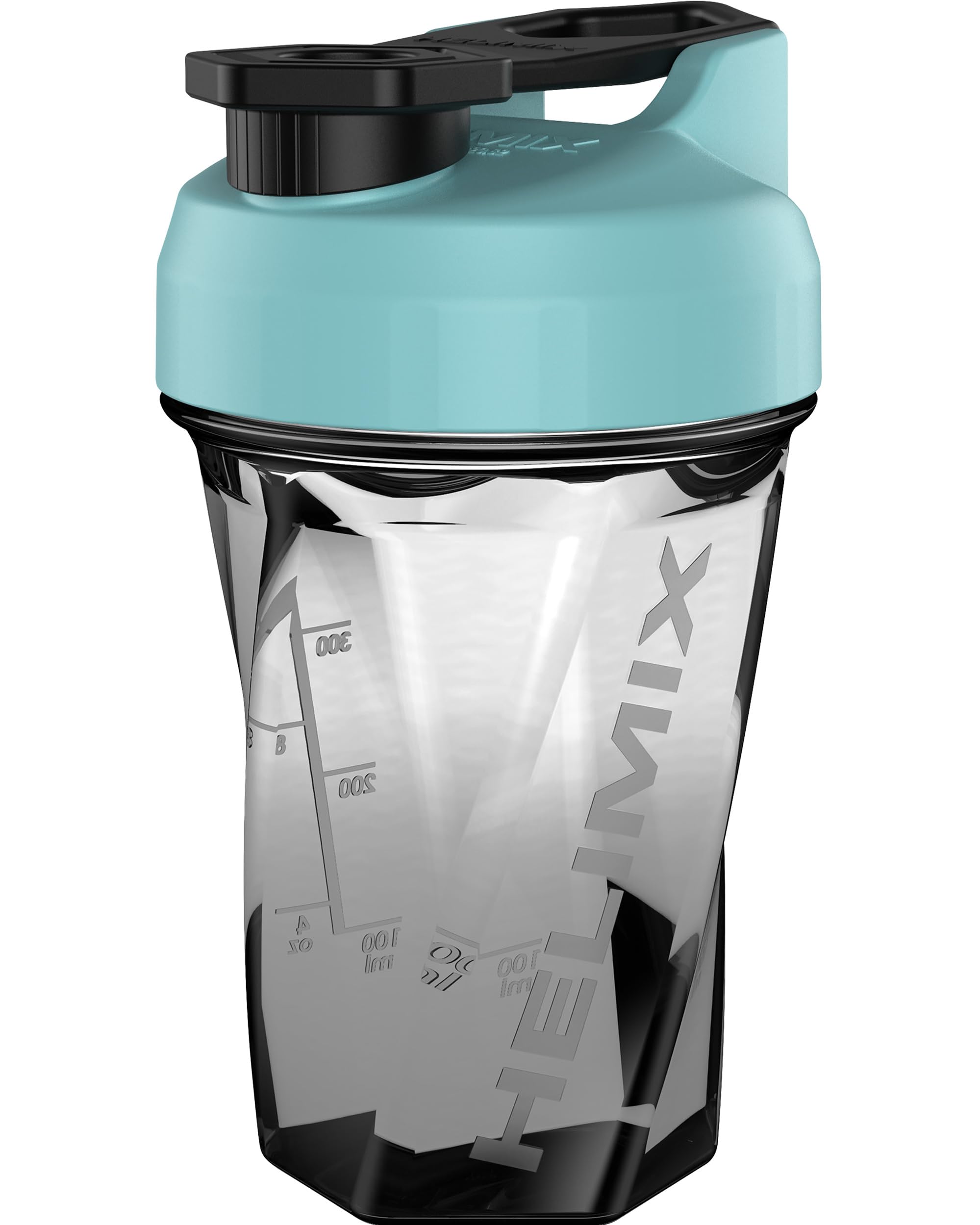 Helimix 2.0 Vortex Blender Shaker Bottle 828 ml - No Blending Ball or Whisk - USA Made - Portable Pre Workout Whey Protein Drink Cup - Mixes Cocktails Smoothies Shakes - Top Rack Safe