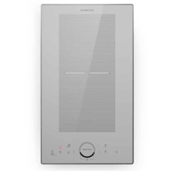 Klarstein Induction Hob, 7000W Electric Hobs Induction Cooker, 4 Ring Electric Pan Hob, Built-In Table Top Cookers w/ 4 Hobs, Touch Control, Inductions Heater Cooktops, Hot Plates for Cooking