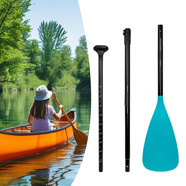 Uozonit Stand up Paddle - Ergonomic Telescoping Paddle,Removable Portable Reusable Canoe Accessories Rowing Tool for Beginner Fishing Boating Surfing Outdoor Sea Activities Daily