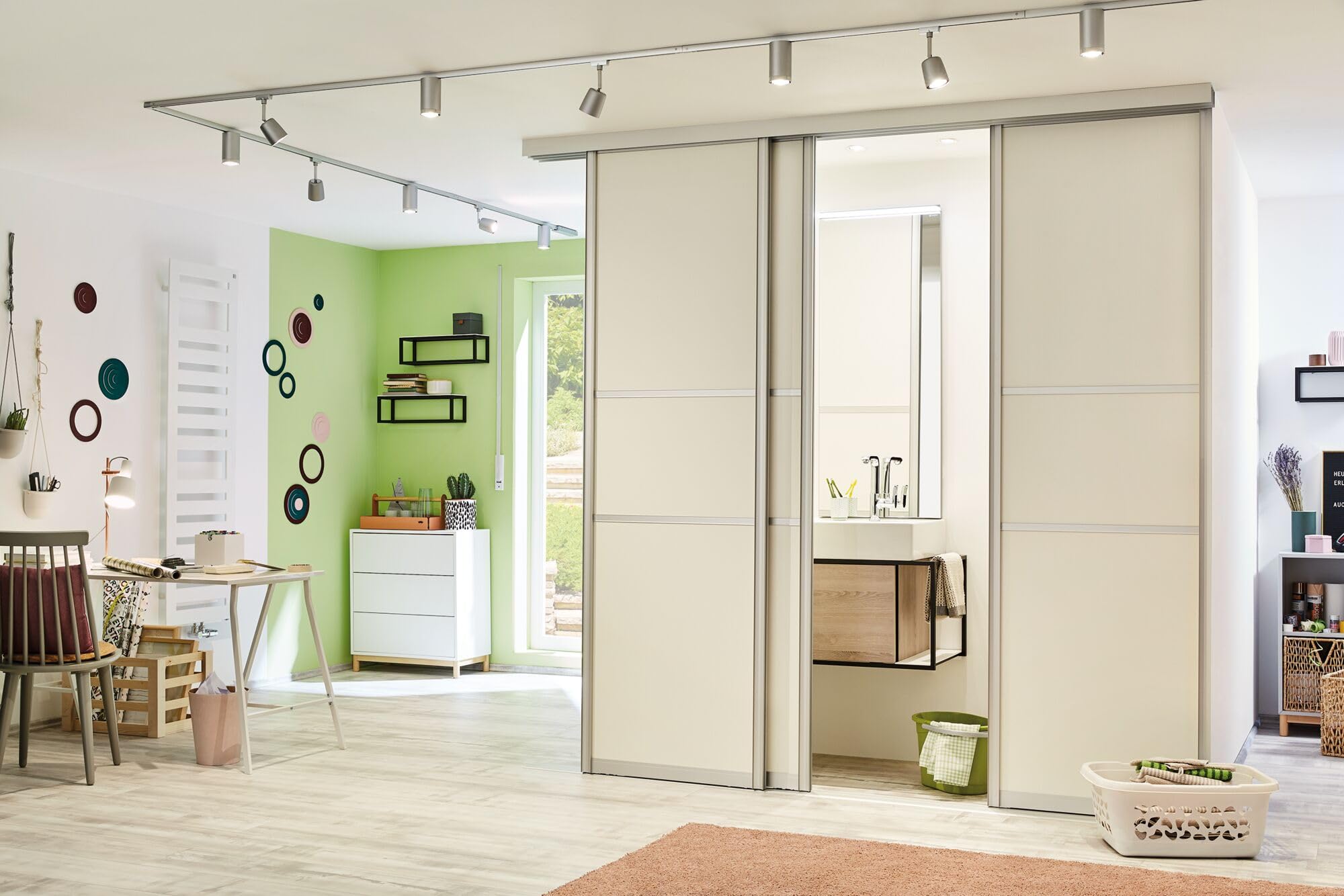 Paulmann 95462 Cover URail Basic Set GU10 max. 3x10W dimmable 230V Chrome matt, Chrome Rail System  Choose Any lamp