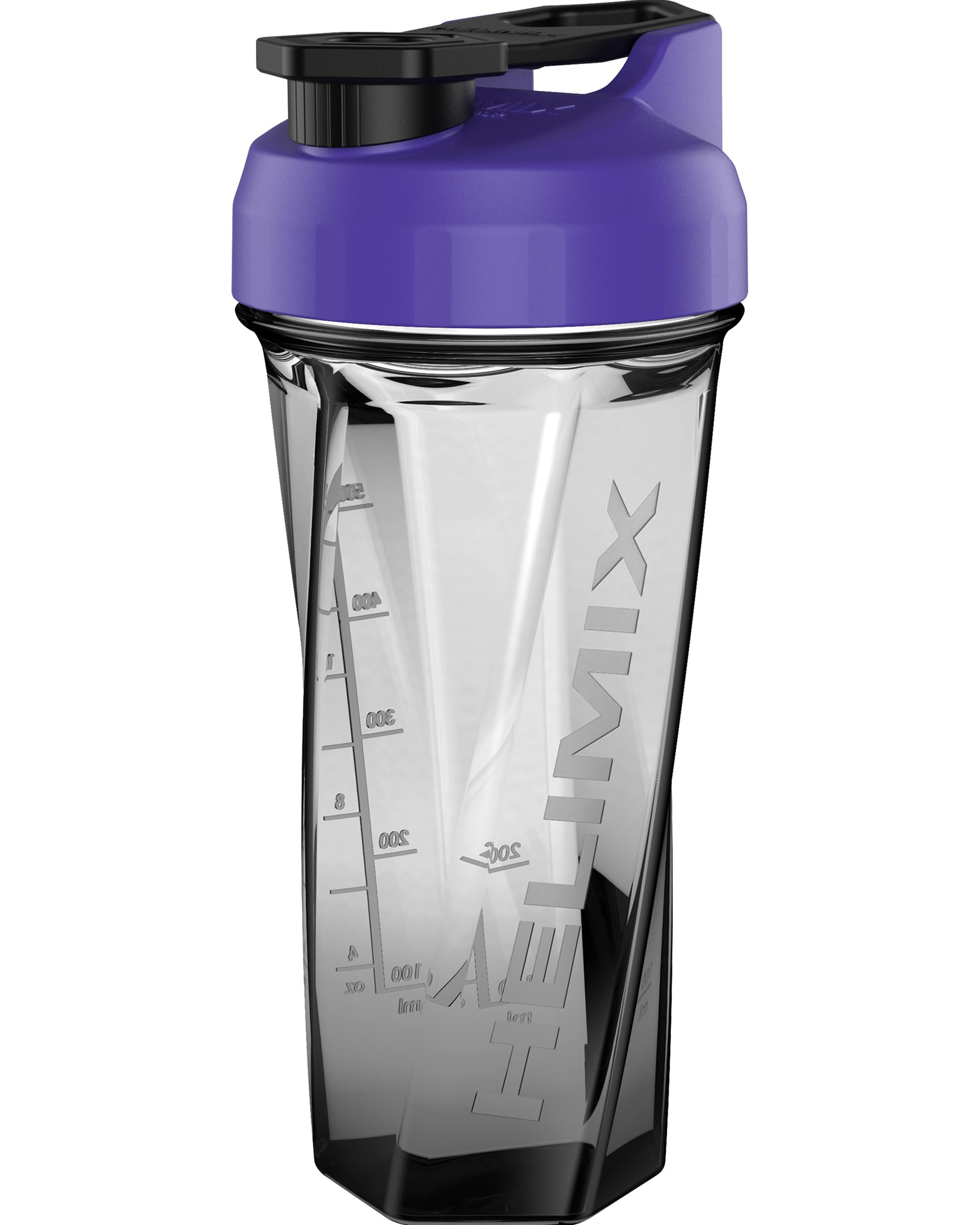 Helimix 2.0 Vortex Blender Shaker Bottle 828 ml - No Blending Ball or Whisk - USA Made - Portable Pre Workout Whey Protein Drink Cup - Mixes Cocktails Smoothies Shakes - Top Rack Safe