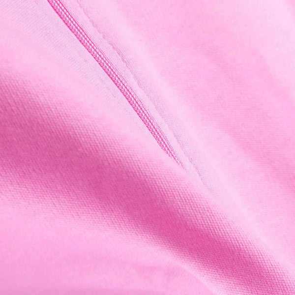 HelloBaby Newborn Girl Footed Jumpsuit - Pink