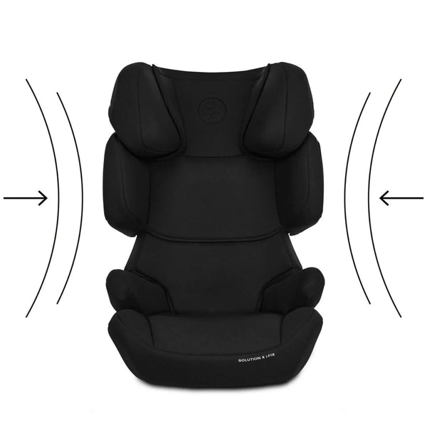 Cybex Solution X i-Fix Group 2/3 Car Seat - Pure Black