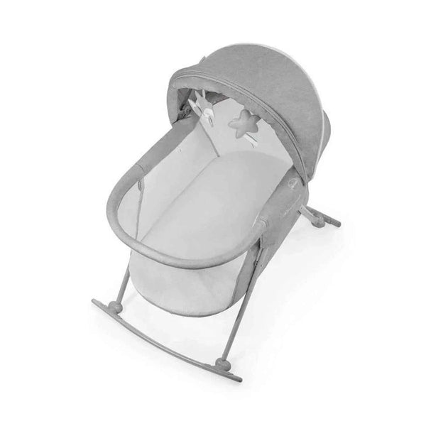 Kinderkraft Lovi 3 in 1 Baby Crib - Grey