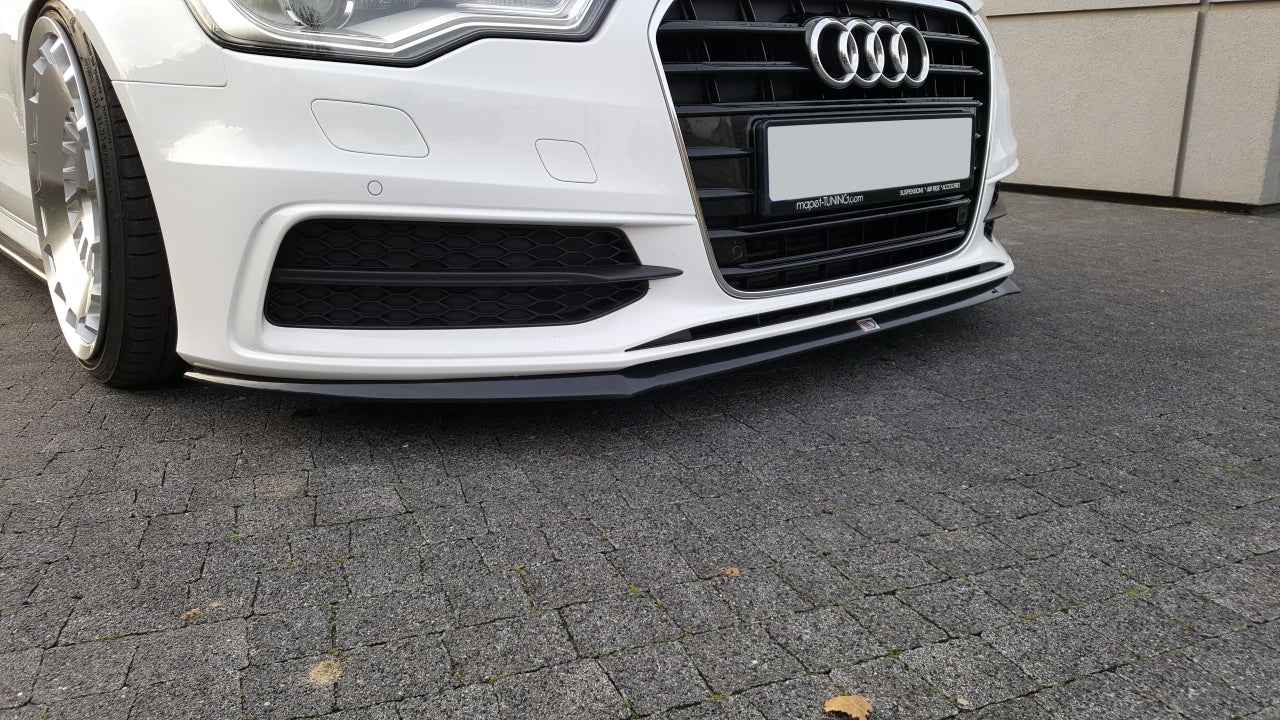 Maxton Design - FRONT SPLITTER V.2 AUDI S6 / A6 C7 S-LINE (2011-2014)