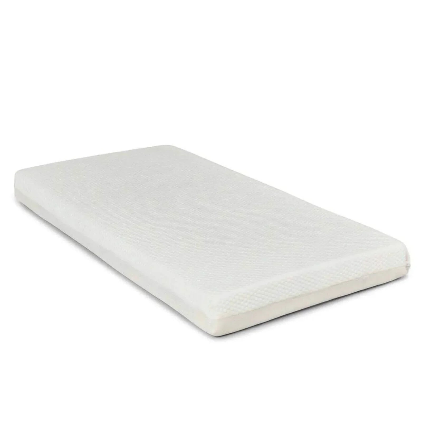 Ickle Bubba Coleby Space Saver Cot White - Premium Pocket Sprung Mattress