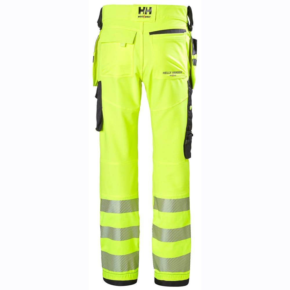 Helly Hansen 77472 ICU Hi-Vis Contruction Pant Trouser Class 2