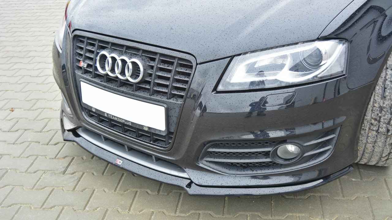 Maxton Design - FRONT SPLITTER V.1 AUDI S3 8P (FACELIFT MODEL) 2009-2013