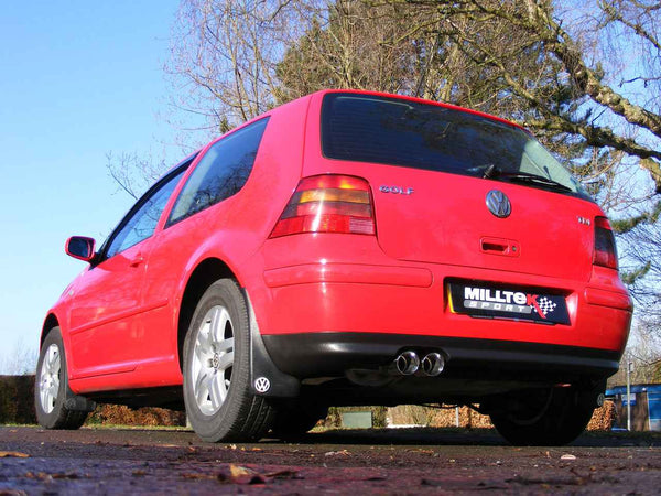 Milltek Sport - Cat Back Exhaust (Multiple Options) VW Golf MK4 / Seat Leon Cupra MK1