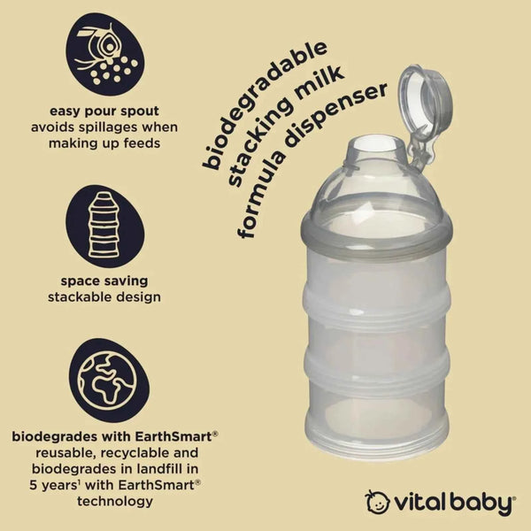 Vital Baby Nurture Stacking Milk Formula Dispenser