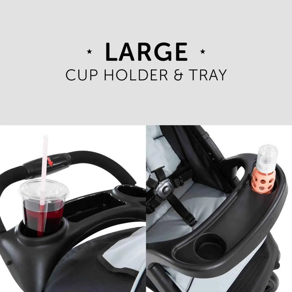 Hauck Shopper Neo II Pushchair - Caviar/Silver