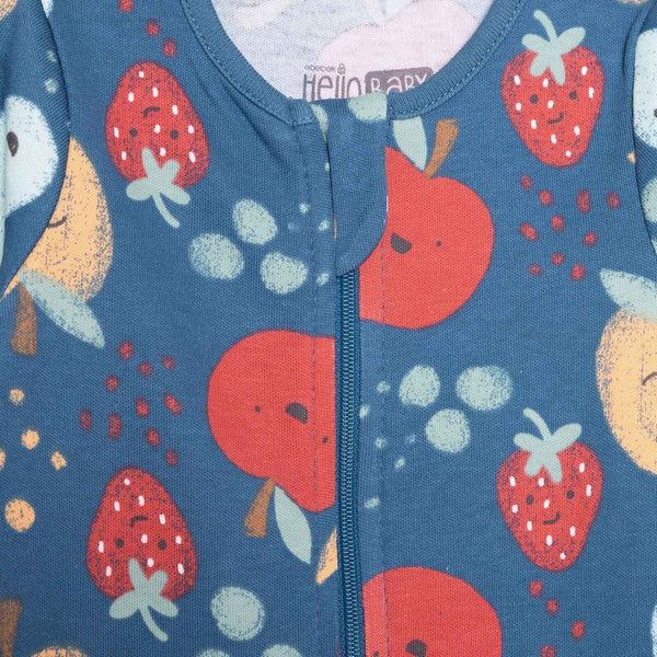 HelloBaby Newborn Jumpsuit - Dark Blue