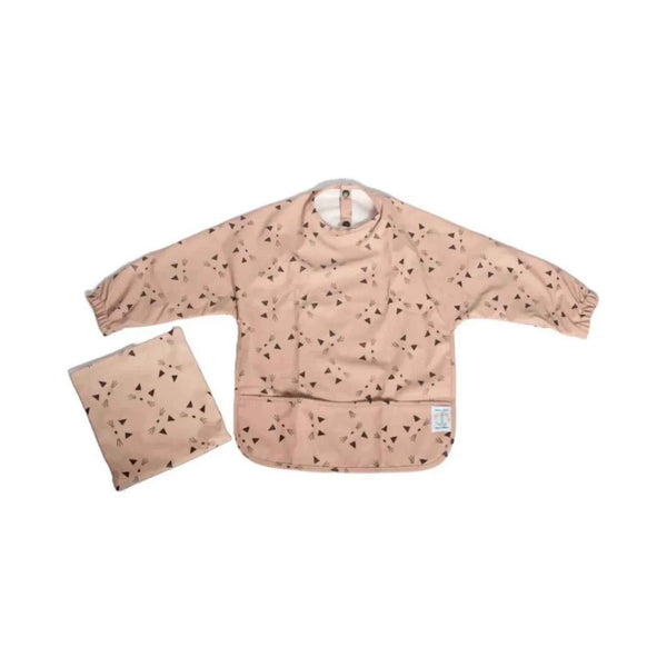 BLW Essentials Waterproof Long Sleeved Coverall Bib - Pink