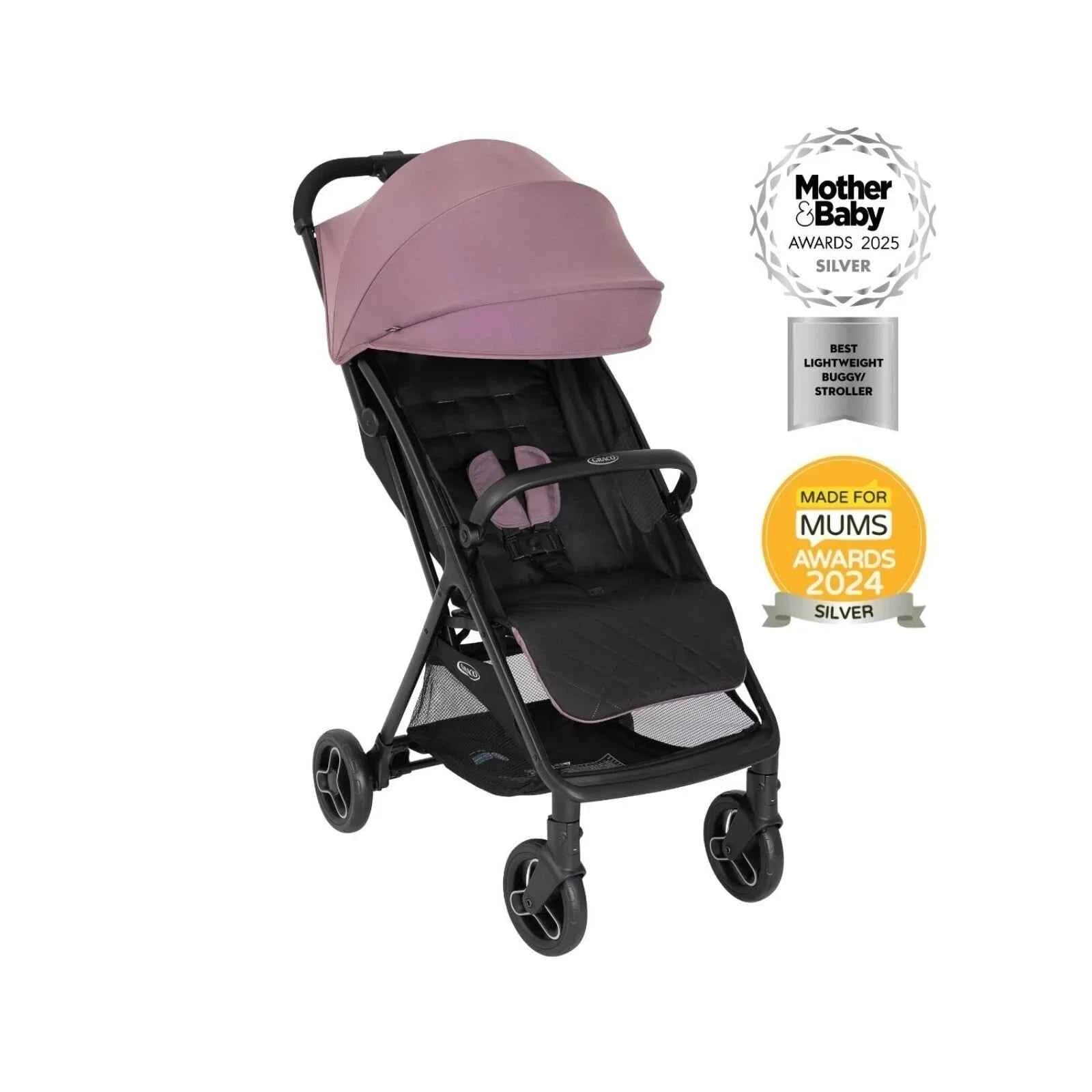 Graco Myavo Quick-folding Lightweight Travel Stroller - Mulberry