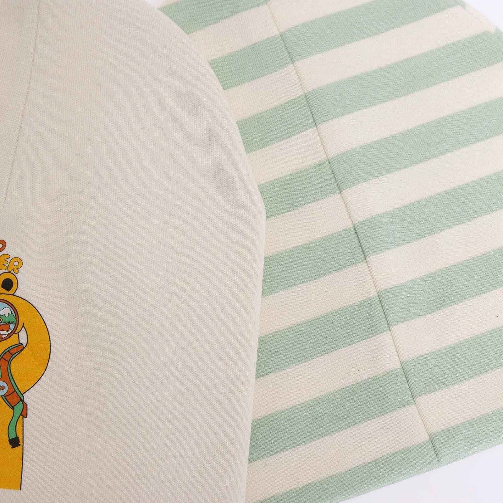 Little Plane Hello Camper Baby Boy 2 Pcs Beanies - Green