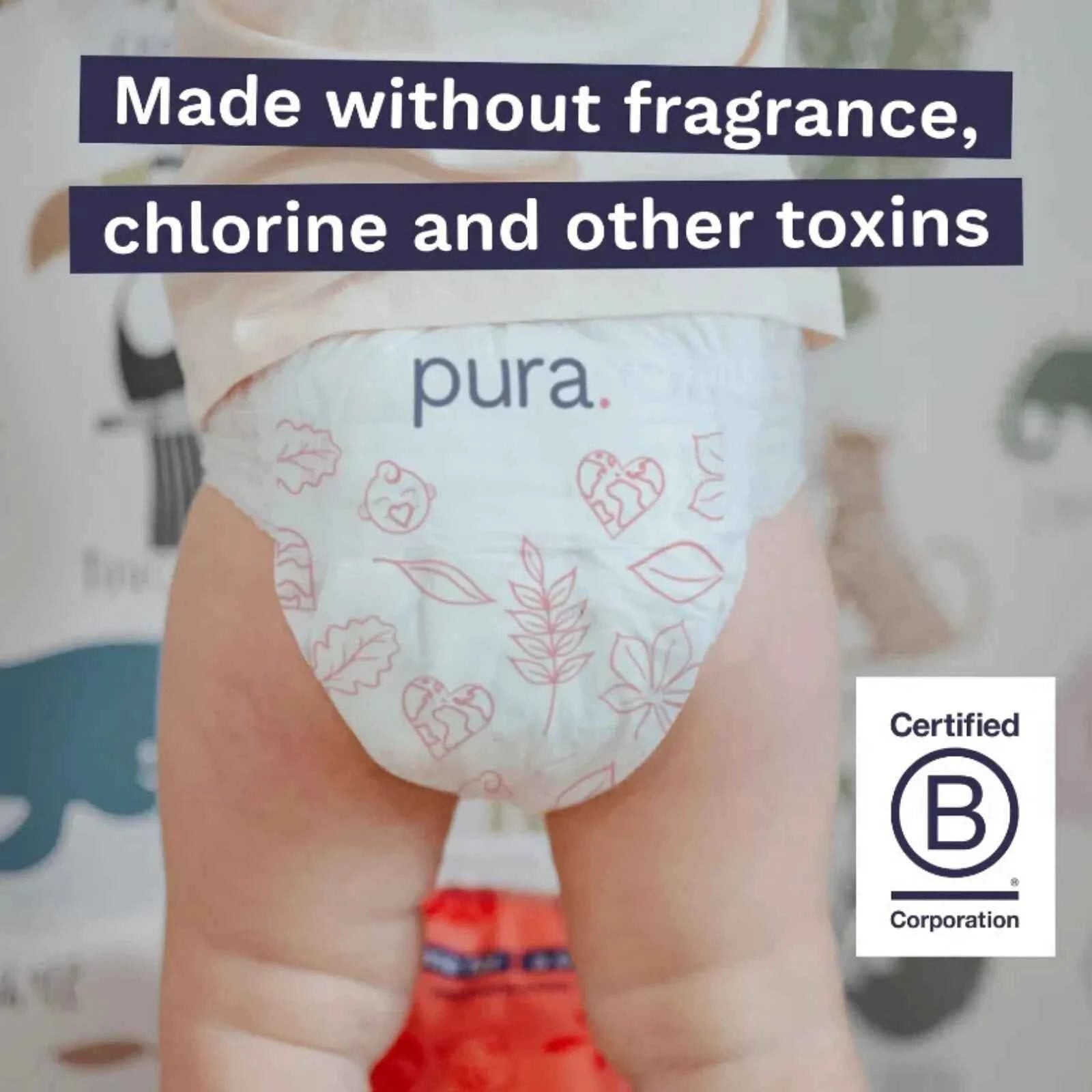 Pura Eco Nappy Pants Size 6 - 18 nappies