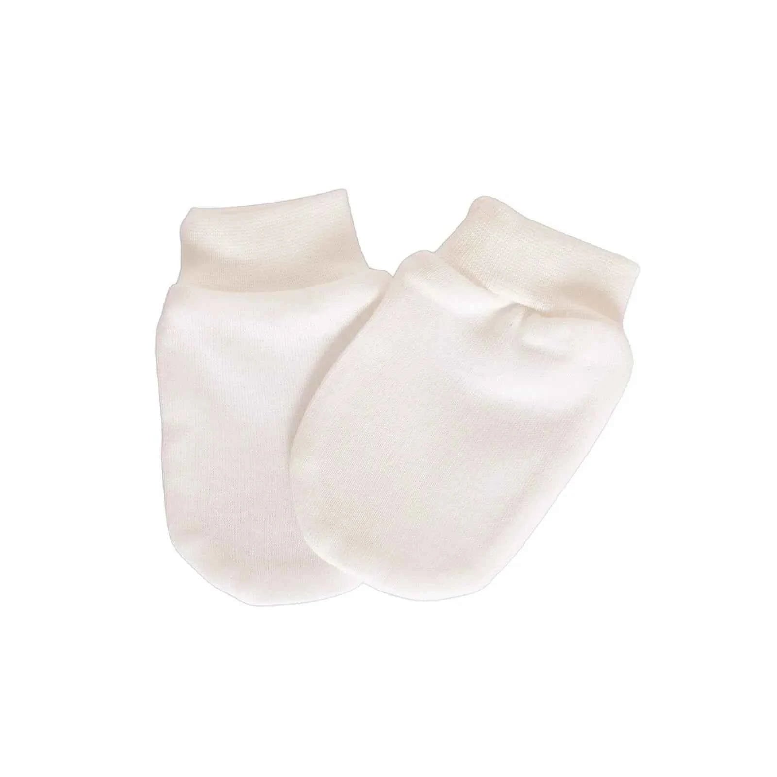 HelloBaby Newborn Striped-Straight Mittens - Blue