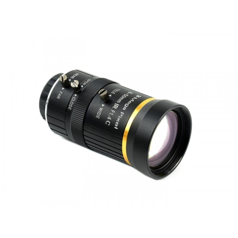 8-50mm C-Mount Zoom Lens for IMX477 Raspberry Pi High Quality Camera (Copy)