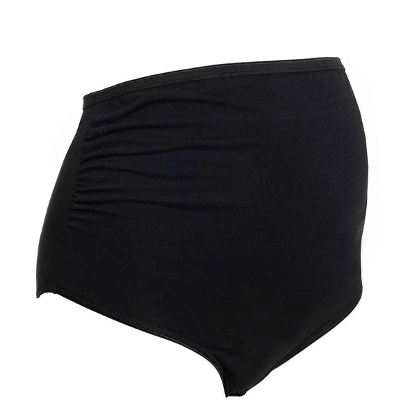 baby mom High Waist Pregnancy Brief - Black