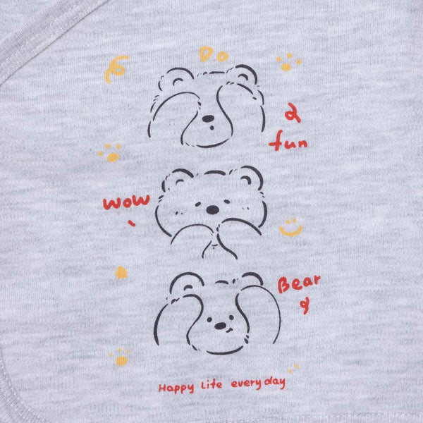 HelloBaby Newborn Body-Footed Bottom - Grey