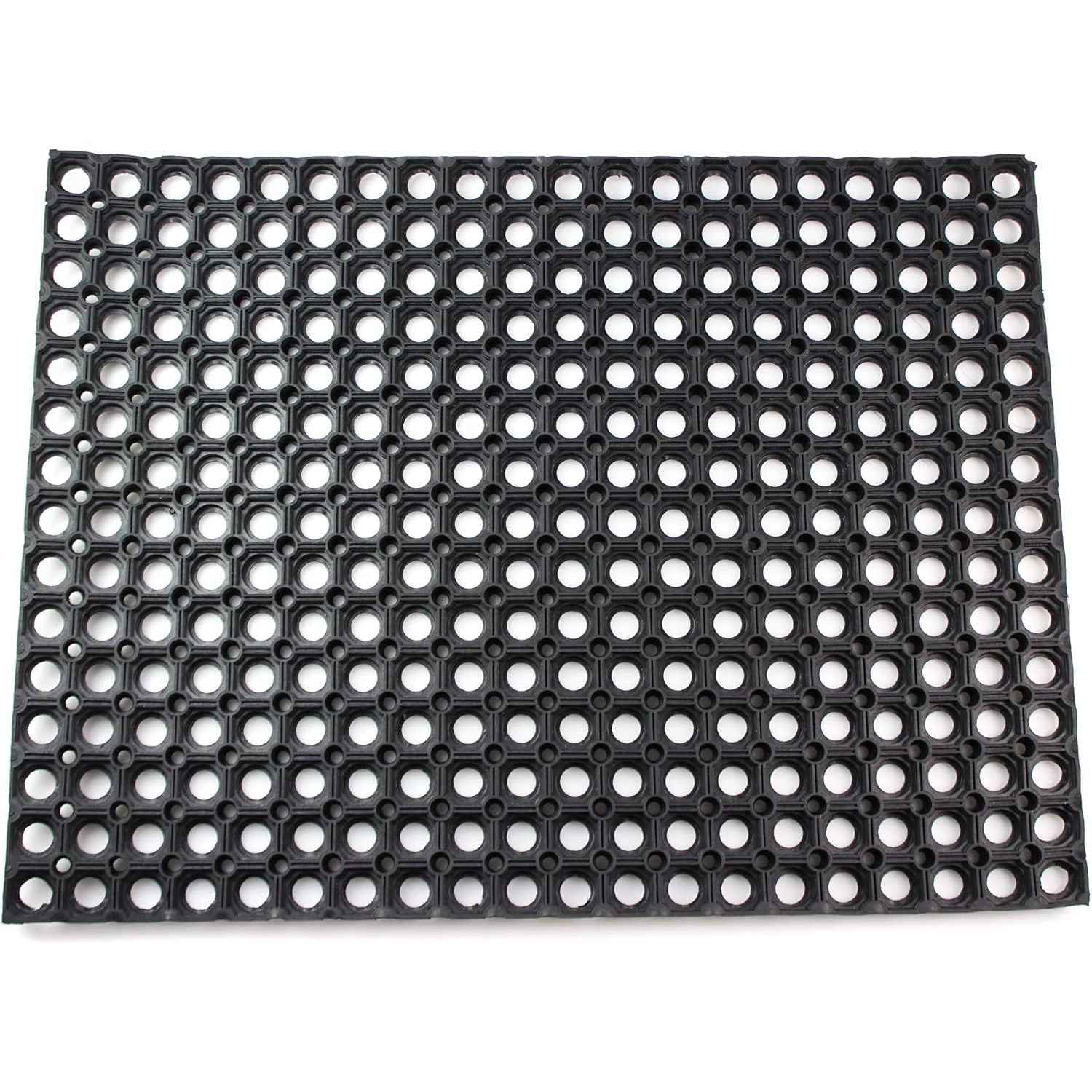 Ultralux Large Heavy Duty Rubber Floor Mat, Anti-Slip, 150x100cm, Drainage