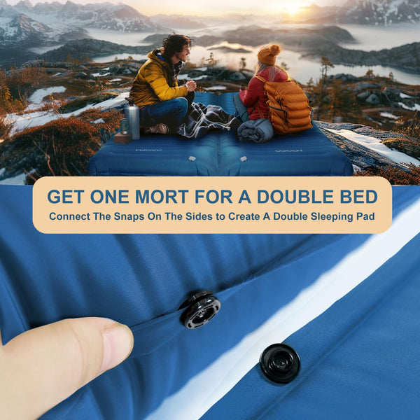 Origem Self Inflating Camping Mat - 14CM Upgraded Sleeping Mat with Built-in Pump, Ultralight Inflatable Mattress, Sleeping Pad for Outdoor Camping, Backpacking, Hiking, Traveling